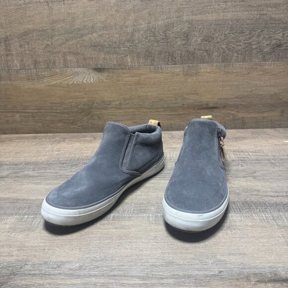 Sperry Top sider Crest Lug Gray Suede Chukka Sneaker Women's Size 11 - Picture 1 of 6